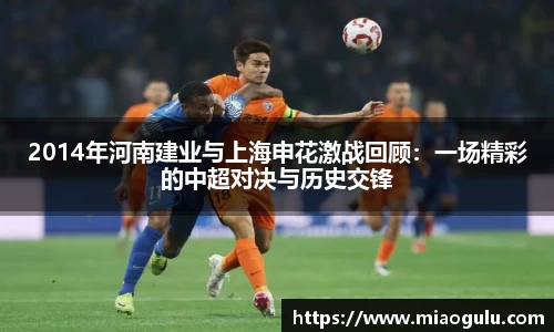2014年河南建业与上海申花激战回顾：一场精彩的中超对决与历史交锋